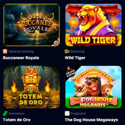 Slot o'yinlari bo'limi